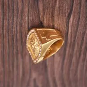 Infallible Gold Plated Ring